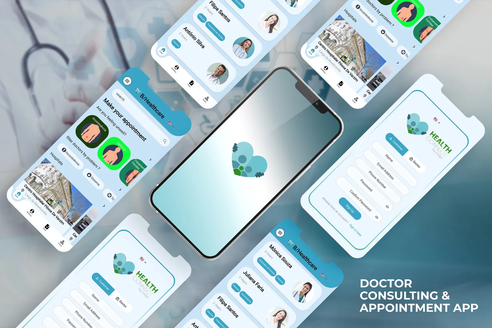 BHealthcare doctor consulting and appointment app built by Technosquare
