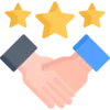 Technosquare - Handshake Icon